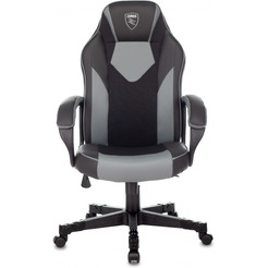 Кресло геймерское Бюрократ Zombie Game 17 (черный/серый)