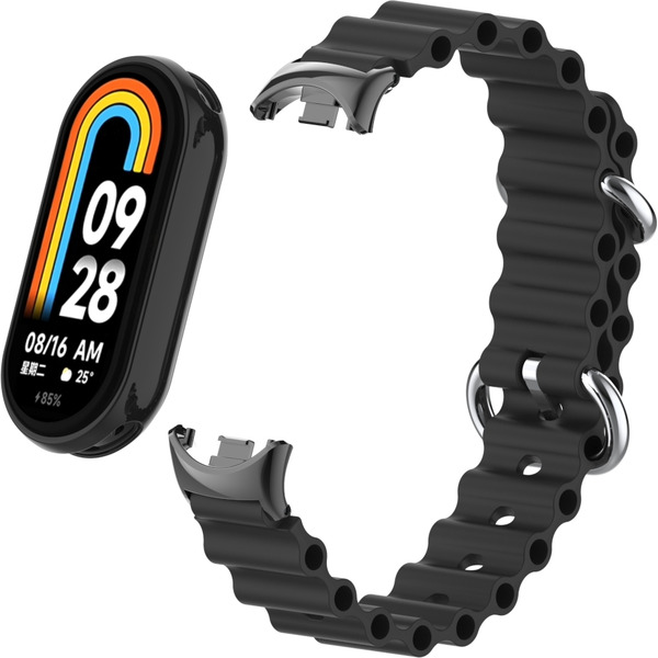 Ремешок Bingo Ocean для XIAOMI Mi Band 8 Черный