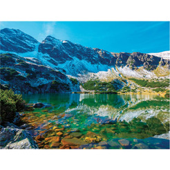 Картина стразами (алмазная мозаика) ОСТРОВ СОКРОВИЩ «Горное озеро» 662429