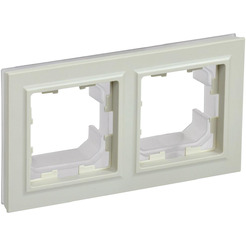 Рамка IEK Brite РУ-2-БрКр-44