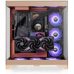 Корпус Thermaltake CTE E550 TG (коричневый)