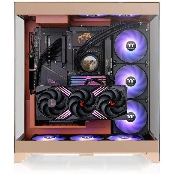 Корпус Thermaltake CTE E550 TG (коричневый)