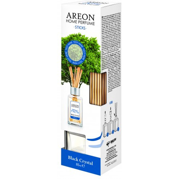 Ароматизатор воздуха Areon Home Perfume Sticks Black Crystal 85 мл