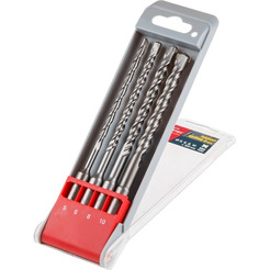 Набор сверл по бетону WORTEX 4 шт (WHDS5010C10414)