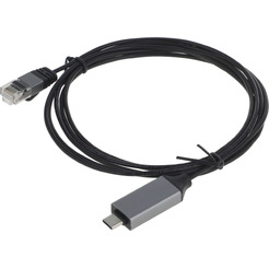 Кабель BURO BU-USB-C-LAN100-2M