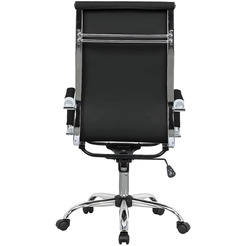 Кресло офисное SITUP MIX 36 (Newport) Chrome (экокожа Black)