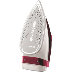 Утюг POLARIS PIR 2860AK 3m (черный/розовый)