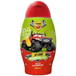 Шампунь с кондиционером Гонки детский 2в1, 400 мл