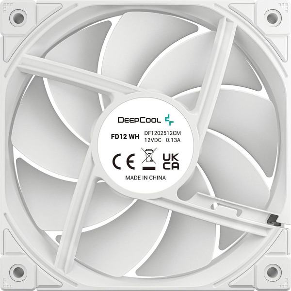 Вентилятор для корпуса Deepcool R-FD12-WHNPN1-G