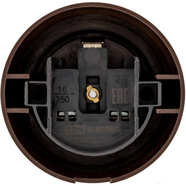 Розетка TDM Electric Виви SQ1820-1417 (коричневый)