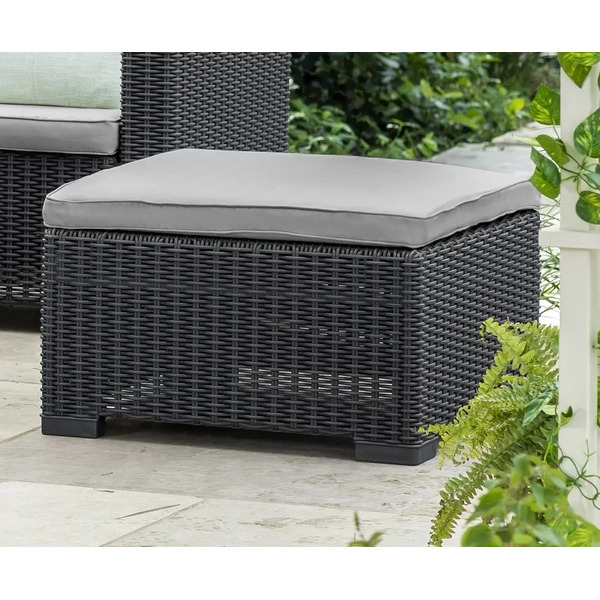 Пуф садовый Keter California Bay Hocker 253155 (графит)