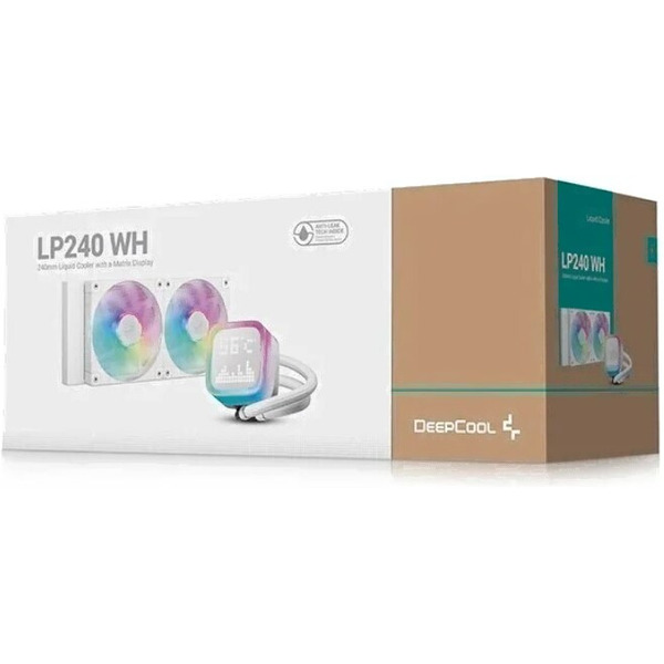 Система жидкостного охлаждения для процессора DeepCool LP240 WH R-LP240-WHMSMC-G-1