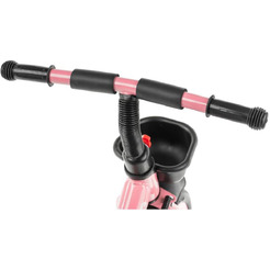 Трехколесный велосипед с ручкой NINO K98 (розовый)