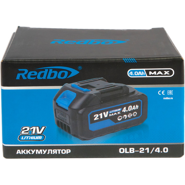Аккумулятор для инструмента Redbo OLB-21/4.0 (21В/4 Ah)