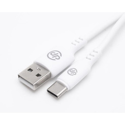 Кабель DigitalPart TC-307 USB Type-A - USB Type-C (1 м, белый)