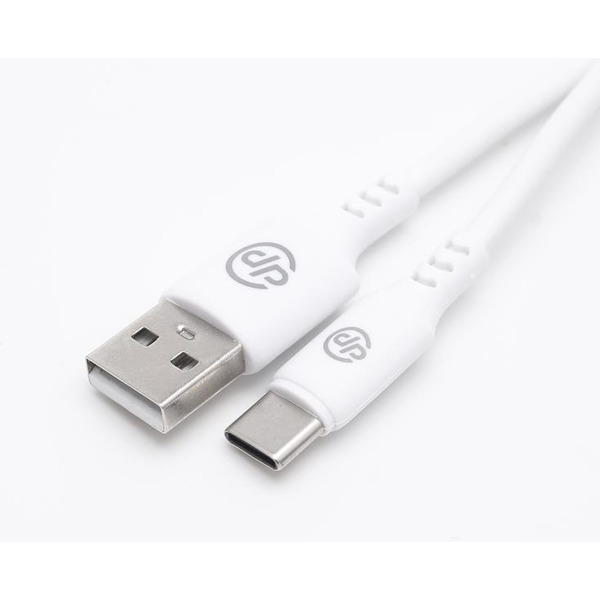 Кабель DigitalPart TC-307 USB Type-A - USB Type-C (1 м, белый)