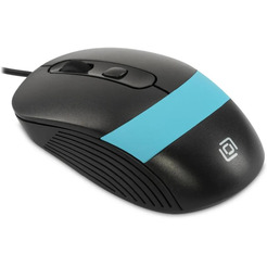 Мышь Oklick 310M (черный/синий)