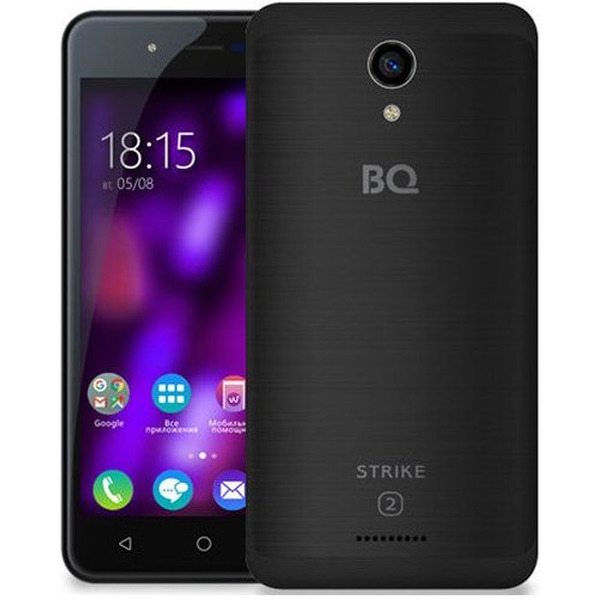 Смартфон BQ Strike 2 Черный Матовый (BQ-5057)