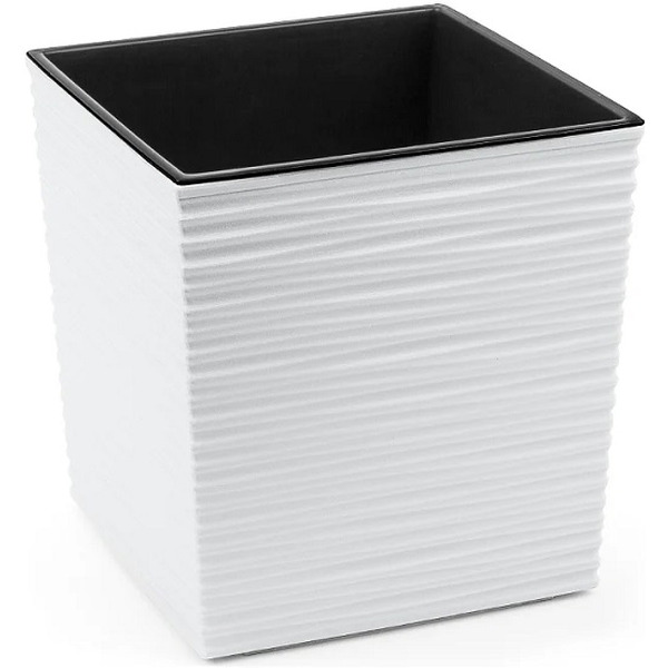 LA598-05 белый JUKA Кашпо Lamela