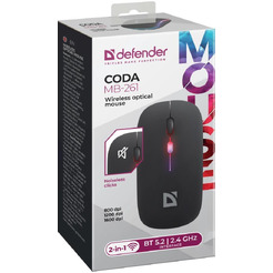 Мышь Defender Coda MB-261 (черный)
