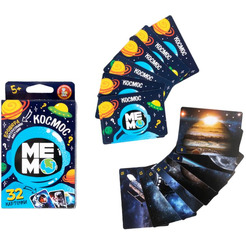 Настольная игра Десятое королевство Мемо. Космос 4989