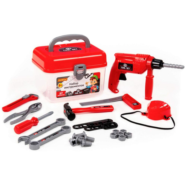 Набор инструментов Полесье №27 (25 элементов) 92410