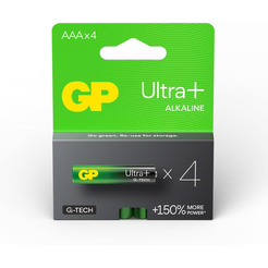 Батарейка GP Ultra+ AAA (4 шт)