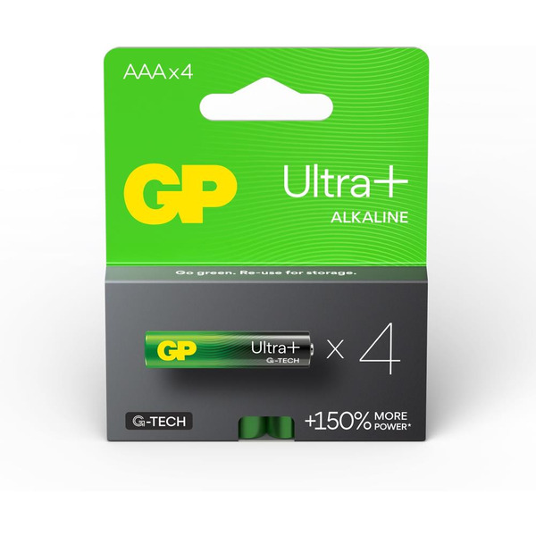 Батарейка GP Ultra+ AAA (4 шт)
