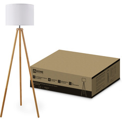 Светильник напольный под лампу IN HOME ТНО 24-Е27-WT (4690612059990)