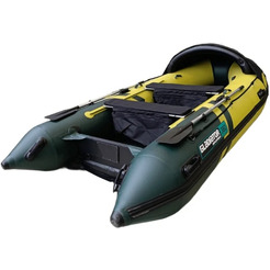 Лодка Gladiator E380PRO BSM5034 (желтый/темно-зеленый)