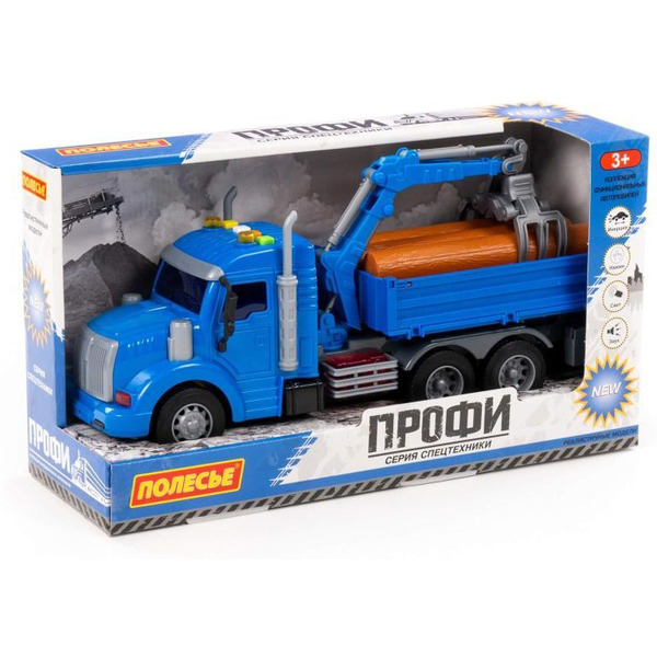 Самосвал Полесье Профи 96135 (синий)