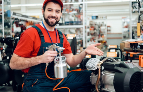 Как выбрать пневматический краскораспылитель?