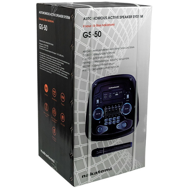 Колонка для вечеринок Nakatomi GS-50