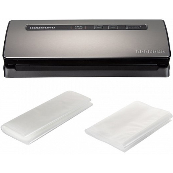 Упаковщик вакуумный РЕДМОНД RVS-M020 (серый металлик)