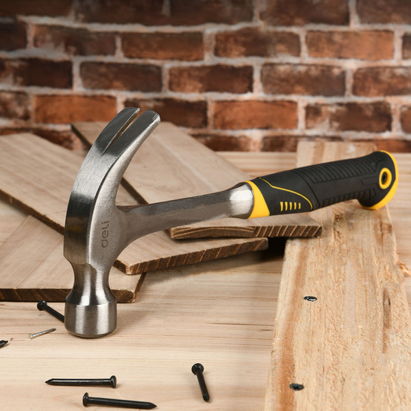 Молоток-гвоздодер Deli EDL5073