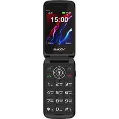 Мобильный телефон Maxvi E15 (черный)