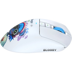 Мышь A4TECH BLOODY R73 Pro белый/рисунок