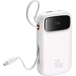 Внешний аккумулятор Baseus Qpow 2 Digital Display 20000mAh (белый)