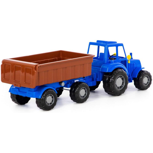 Трактор Полесье Алтай с прицепом №1 84750 (синий)