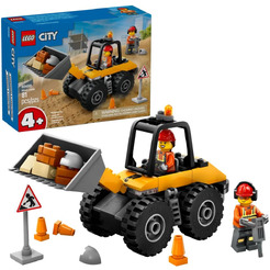 Конструктор Lego City Строительный погрузчик 60450 (желтый)