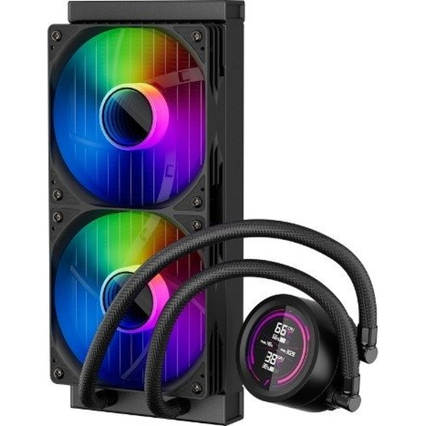 Кулер для процессора (СЖО) 1stPlayer TS4 240 Черный (TS4-240-BK)