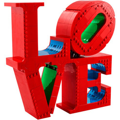 Конструктор Lego Art День Святого Валентина 31214