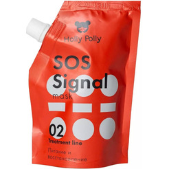 Маска Holly Polly экстра-питательная SOS-signal, 100 мл