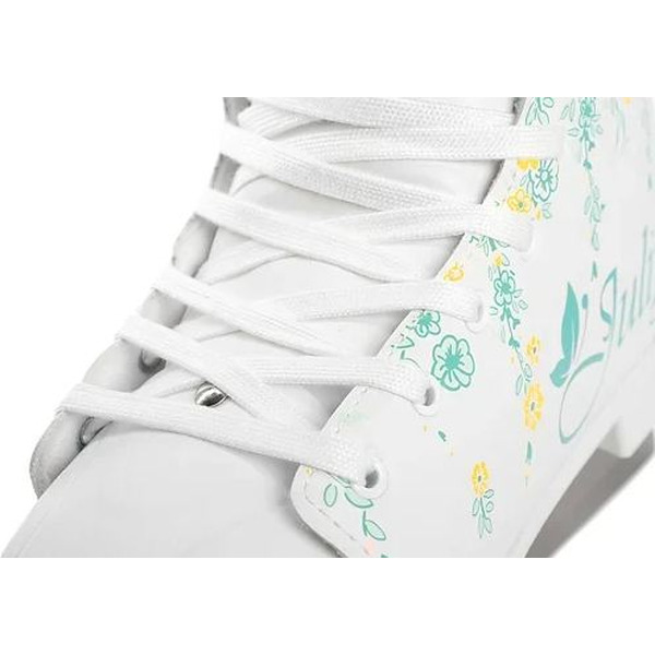 Коньки фигурные Sundays Juliya PW-231D-1I (L, белый/голубой/желтый)