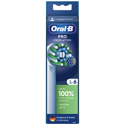 Комплект насадок для электрической зубной щетки Oral-B Pro CrossAction (6 шт)