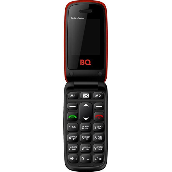 Мобильный телефон BQM-2000 Baden-Baden, красный