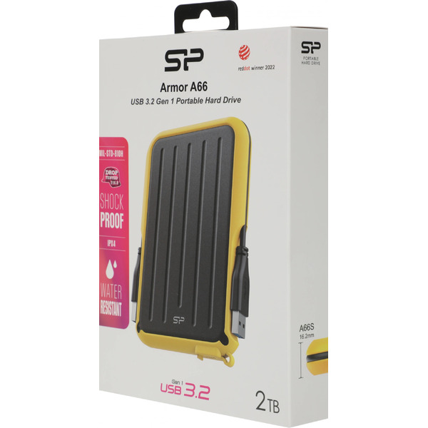 Внешний накопитель Silicon-Power Armor A66 2TB SP020TBPHD66SS3Y