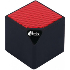 Портативная аудиосистема RITMIX SP-140B, black red