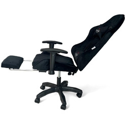 Вибромассажное кресло Calviano 1585 (черный велюр)