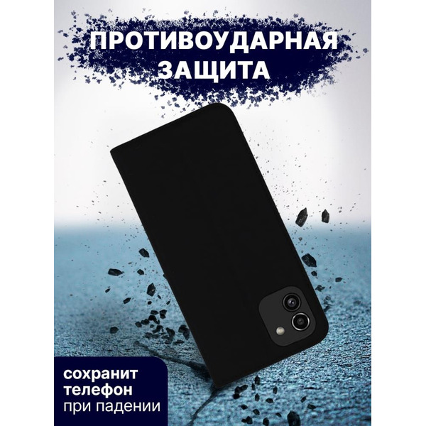 Чехол-книга Bingo Book для SAMSUNG Galaxy A03 Черный